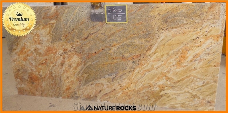 Vyara Gold Granite, Yellow Polished Granite Tiles & Slabs, Floor Tiles, Wall Tiles India
