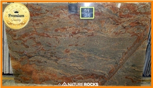 Vyara Juparana Granite Tiles & Slabs, Multicolor Polished Granite Floor Tiles, Wall Tiles