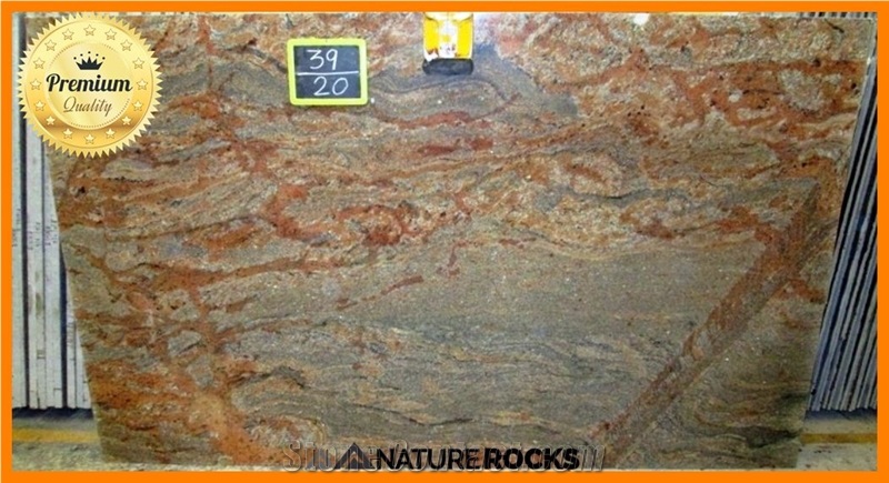 Vyara Juparana Granite Tiles & Slabs, Multicolor Polished Granite Floor Tiles, Wall Tiles