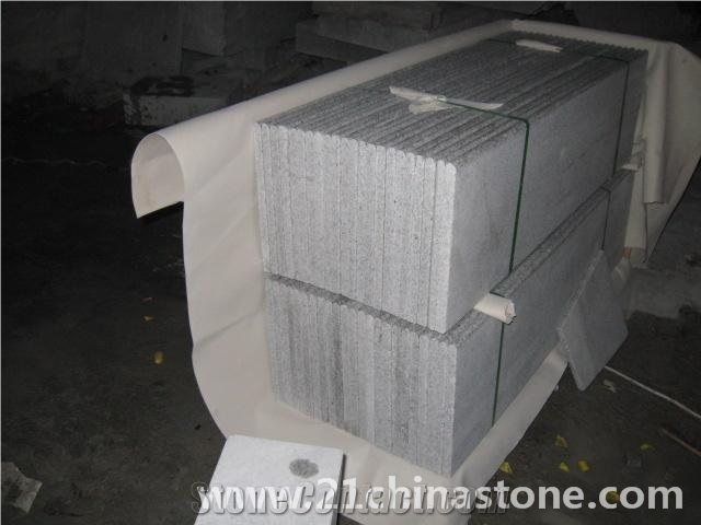 Block Stocks-G603 Granite Stair /Staircase,Bianco Crystle Grey Granite Steps