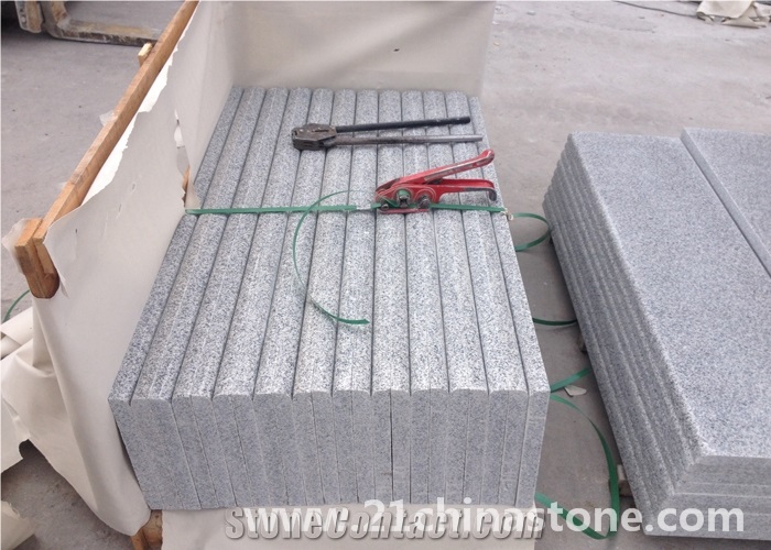Block Stocks-G603 Granite Stair /Staircase,Bianco Crystle Grey Granite Steps