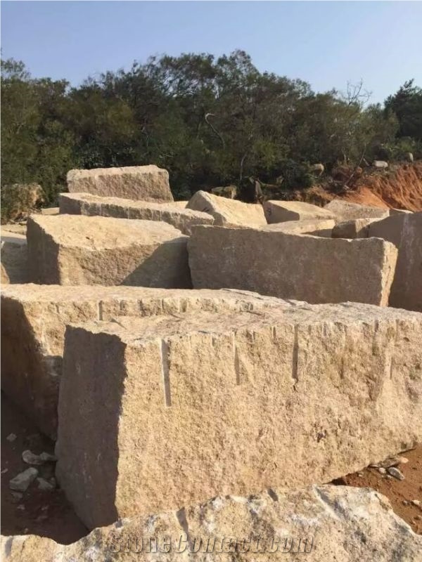 Block Stocks-G682 Granite Blocks/ China Sunset Rust Granite Blocks