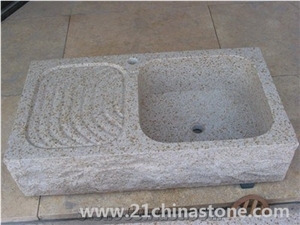 Csi-G682 Rust Sunset Gold Granite Farm House Square Sinks-Block Stocks Csi-G682 Rust Sunset Gold Granite Farm House Square Sinks-Block Stocks