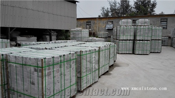 G601 New Bianco Sardo Grey Granite Cube Stone Paverments/Cobble Stone for Pavers,Landscaping Stone/ Exterior Stone