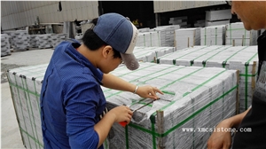G601 New Bianco Sardo Grey Granite Cube Stone Paverments/Cobble Stone for Pavers,Landscaping Stone/ Exterior Stone