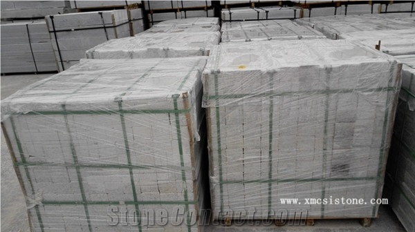 G601 New Bianco Sardo Grey Granite Cube Stone Paverments/Cobble Stone for Pavers,Landscaping Stone/ Exterior Stone