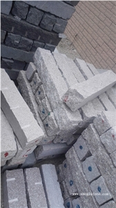G602 Granite Sardinia Grey Granite Japanese Style Pillars/ Garden Palisade,Exterior Stone/ Landscaping Stone
