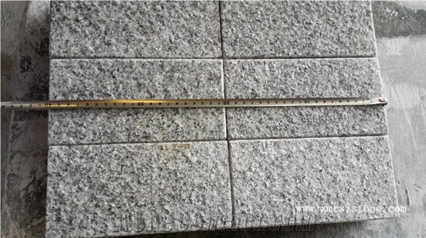 Hot Sale-G601 New Bianco Sardo Grey Granite Cube Stone /Cobble Stone for Pavers,Landscaping Stone/ Exterior Stone