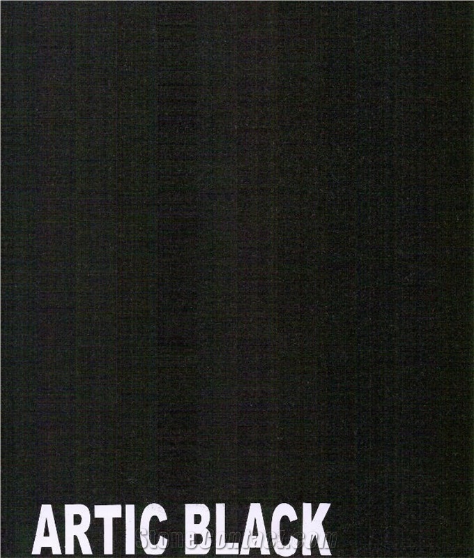 Arctic Black Granite Tiles & Slabs