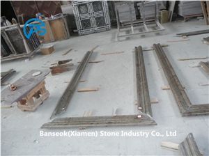 Brown Marble Moulding, Brown Marble Border Line