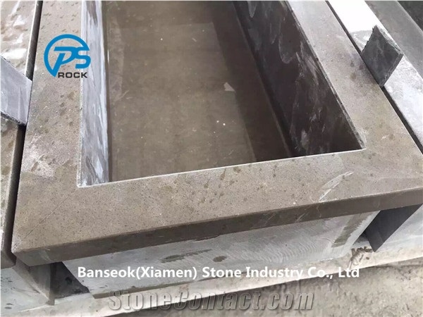 Brown Quartz Stone Sinks