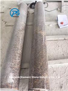China Brown Granite Column, China Roman Columns