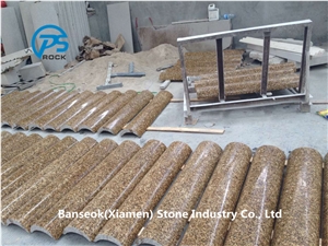 China Brown Granite Column, China Roman Columns