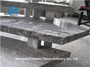China Juparana Granite Stairs & Steps, Multicolor Granite Stairs, China Granite Stair Riser