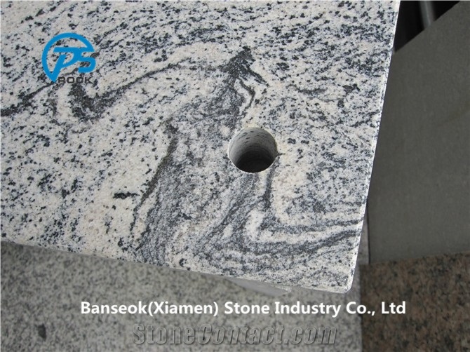 China Juparana Granite Stairs & Steps, Multicolor Granite Stairs, China Granite Stair Riser