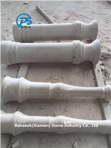 White Marble Baluster, China White Marble