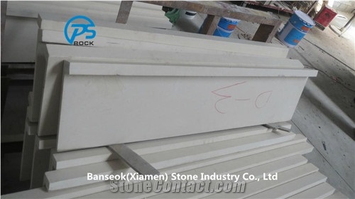 White Marble Moulding & Border Line, White Marble Stone