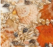 Artifical Shell Onyx with Lighting Backside Tiles & Slabs