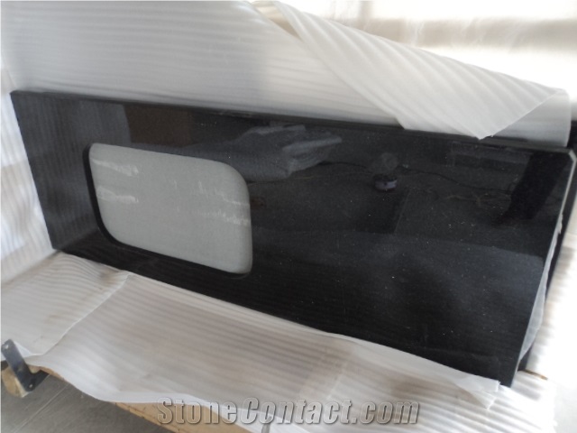 Black Galaxy Granite Countertops/Vanity Tops/Work Tops/Bar Tops
