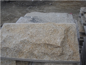 China Cheap Grey Granite Mushroom Stone, Grey Mushroom Stone for Wall Cladding