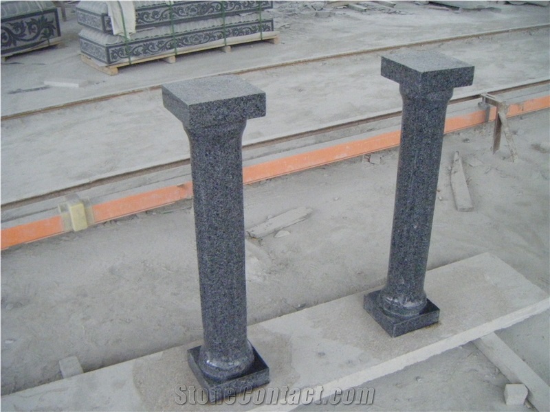 China G654 Balustade & Railings, China Blue Granite Balustade & Railings,China Granite Baluster