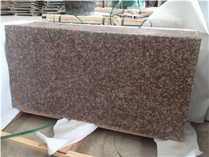 G687 Granite Stairs & Steps, China Red Granite Polished Stairs