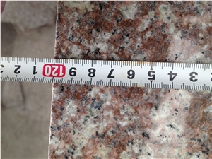 G687 Granite Stairs & Steps, China Red Granite Polished Stairs