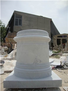 Hunan White Marble Column