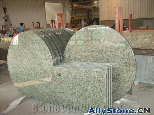 Prefabricated Bench Top,Kitchen Countertop,Island Tops, China Green Granite Kitchen Countertops