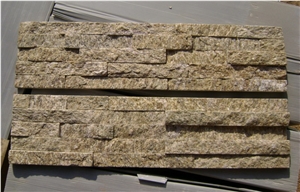 Tiger Yellow Natural Culture Stone ;Yellow Color Culture Stone