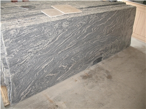 Xiamen China Chinese Juaparana Granite Slabs & Tiles Paver Cover Flooring Honed Vein and Cross Cut Different Patterns