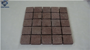 Dayang Red Granite Cobble Stone, Paving Sets, Cube Stone