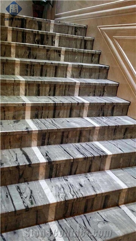 Huaan Jade Marble Tiles & Slabs/Marble Wall Covering Tiles, China Grey Marble