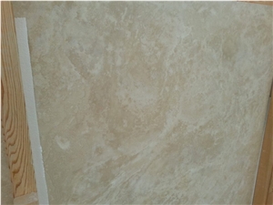 Light Travertine Cakmak Cross-Cut Filled & Honed Slabs