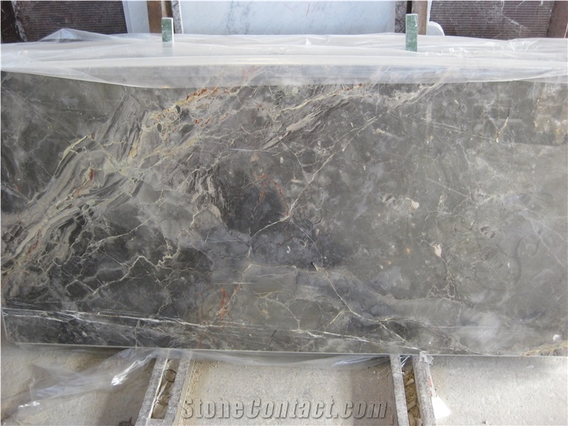 Sarrancolin Versailles Marble Tiles & Slabs, Grey Marble Polished Tiles, Floor Tiles