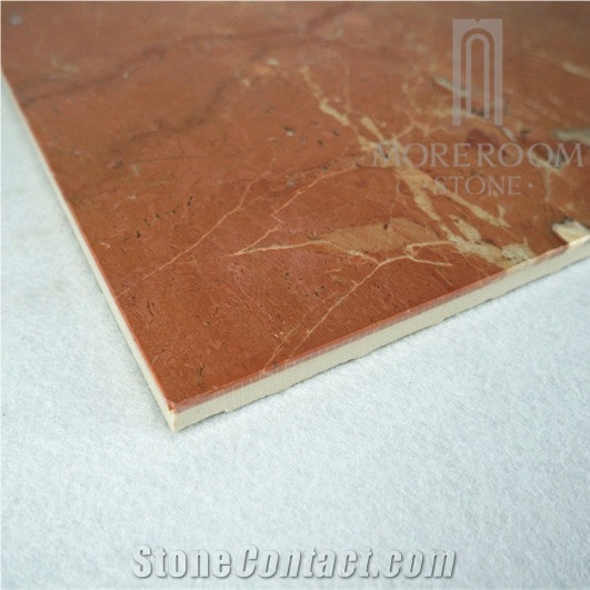 China Coral Red Marble Floor Tile
