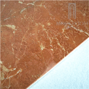 China Coral Red Marble Floor Tile