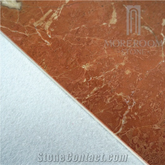China Coral Red Marble Floor Tile