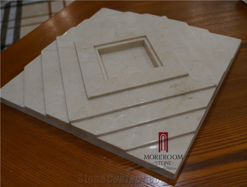Iran Beige Marble Shayan Cream Marble Walling Tiles 3d Wall Panels Cnc Wall Panel 3d Wall Decor Tiles Ceramic Backed Wall Tiles