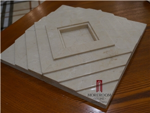 Iran Beige Marble Shayan Cream Marble Walling Tiles 3d Wall Panels Cnc Wall Panel 3d Wall Decor Tiles Ceramic Backed Wall Tiles