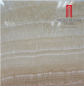 Permeable to Light Onyx Slabs & Tiles-Composite with Fiber Glass