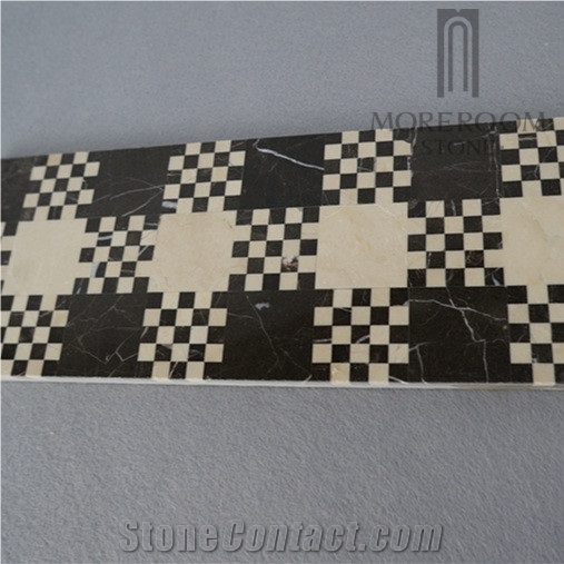Spain Aulestia O Murelaga Nero Marquina Marble Marble Flooring Border Designs Marble Border Design Marble Border
