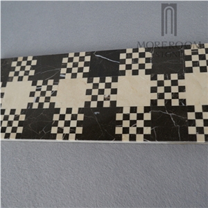 Spain Aulestia O Murelaga Nero Marquina Marble Marble Flooring Border Designs Marble Border Design Marble Border
