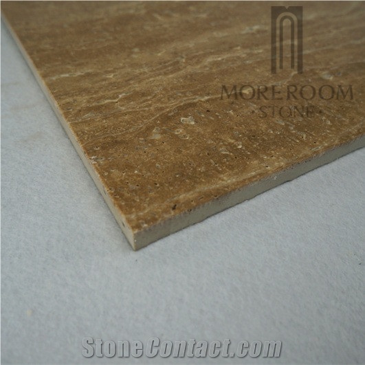Tuekey Afyonkarahisar Travertine Slabs & Tiles, Yellow Brown Beige Travertine