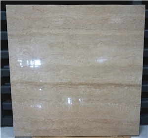 Turkey Travertine Slabs Polished Beige Travertine Slab