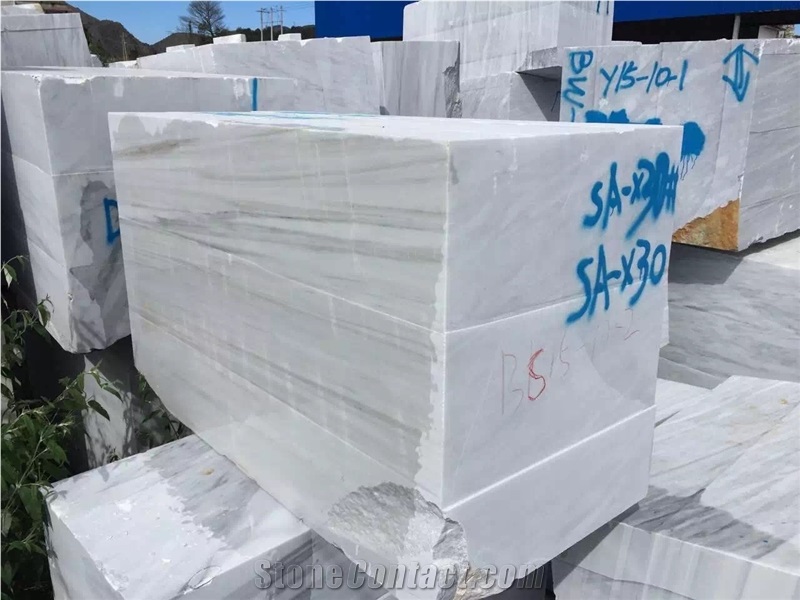 Marmara White Marble Block, Turkey White Marble