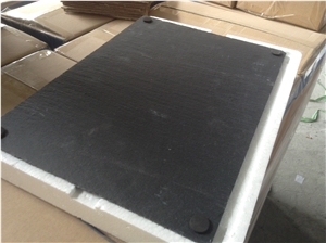 Black Slate Plate,Slate Kitchen Accessories,China Black Slate Cheese Plate