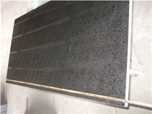 G684 Granite Countertop Polished, Black Granite Kitchen Countertops