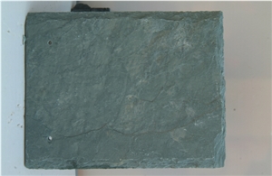Green Color Slate Stone Roof Tile, Slate Stone Coated Roof Tile