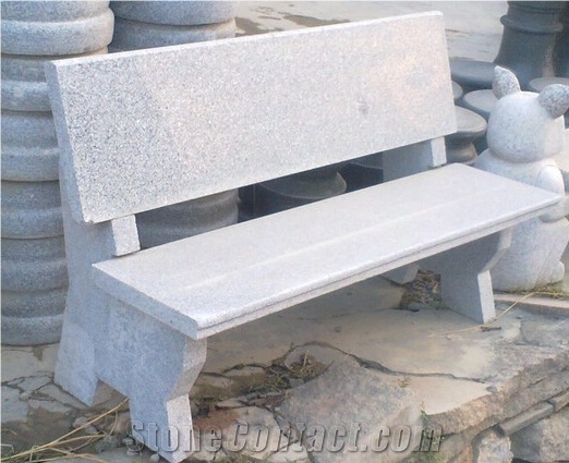 Natural Granite Stone Table and Chair, Granite Bench and Table